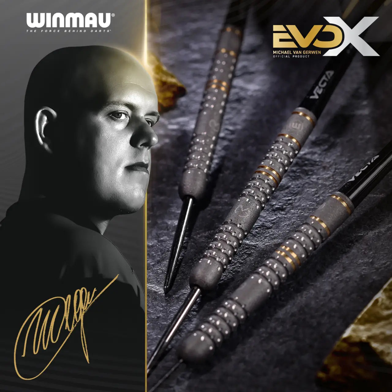 Michael van Gerwen Evo X - Winmau - NEU!